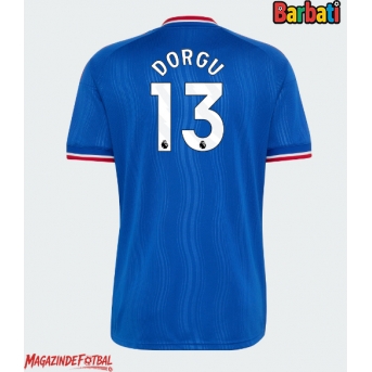 Manchester United Patrick Dorgu #13 Tricou Fotbal Replică 2026-27 Barbati Deplasare